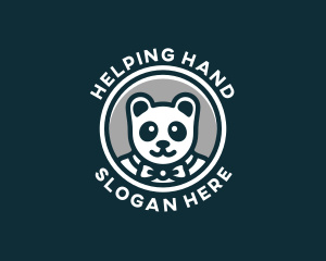 Formal Panda Bear logo