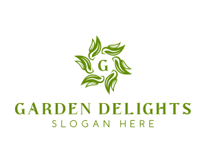 Herbal Garden Nature logo design