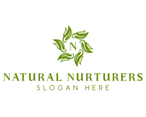 Herbal Wellness Nature logo design