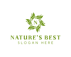 Herbal Wellness Nature logo design