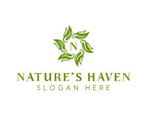 Herbal Wellness Nature logo design