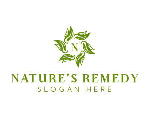 Herbal Wellness Nature logo design