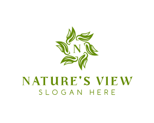 Herbal Wellness Nature logo design