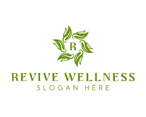 Herbal Wellness Nature logo design