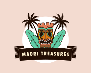 Hawaiian Tiki Beach logo