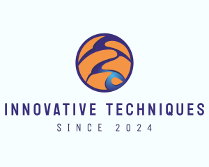 Tech Innovation App logo design