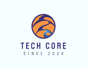 Tech Innovation App logo design