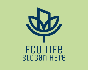 Eco City Building logo design