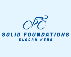 Cyclist Sports Athlete logo