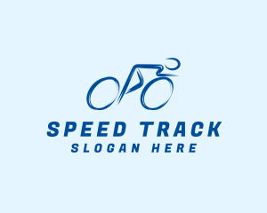 Cyclist Sports Athlete logo