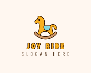 Horse Toy Ride logo design