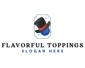 Top Hat Magician logo design