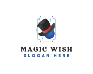 Top Hat Magician logo design