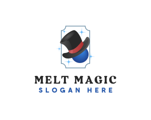 Top Hat Magician logo design