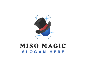 Top Hat Magician logo design