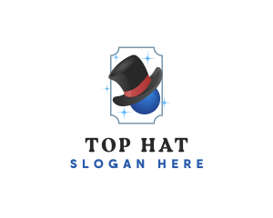 Top Hat Magician logo design