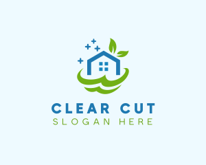 Fresh Clean Eco Home logo design