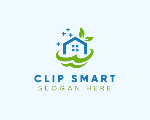 Fresh Clean Eco Home logo design