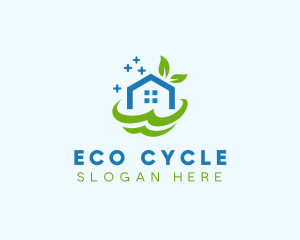 Fresh Clean Eco Home logo design