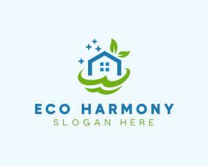 Fresh Clean Eco Home logo design