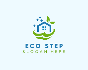 Fresh Clean Eco Home logo design