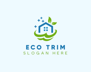 Fresh Clean Eco Home logo design