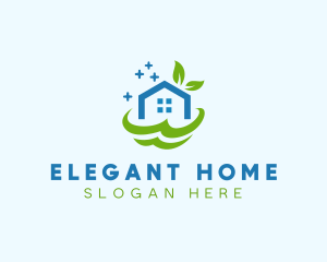 Fresh Clean Eco Home logo design