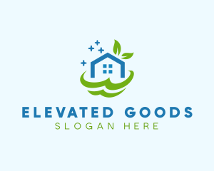 Fresh Clean Eco Home logo design