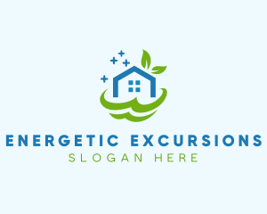 Fresh Clean Eco Home logo design