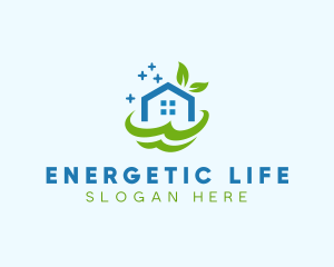 Fresh Clean Eco Home logo design