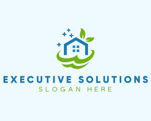 Fresh Clean Eco Home logo design