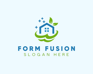 Fresh Clean Eco Home logo design