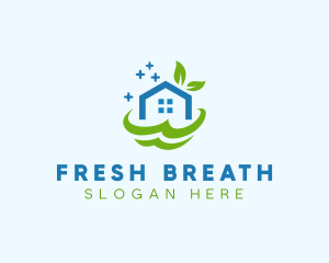 Fresh Clean Eco Home logo design