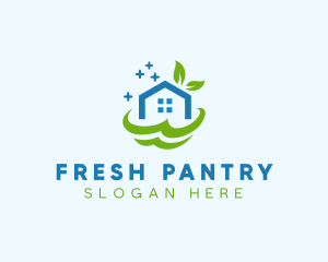 Fresh Clean Eco Home logo design