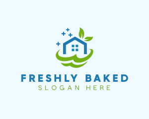 Fresh Clean Eco Home logo design