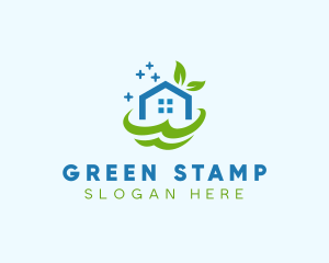 Fresh Clean Eco Home logo design