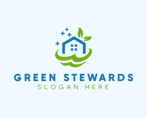 Fresh Clean Eco Home logo design