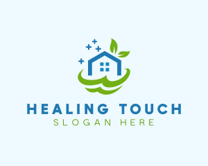 Fresh Clean Eco Home logo design