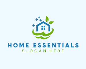 Fresh Clean Eco Home logo design