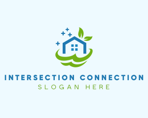 Fresh Clean Eco Home logo design