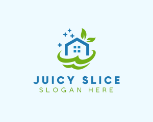 Fresh Clean Eco Home logo design