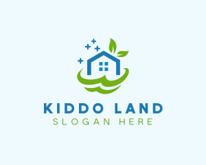 Fresh Clean Eco Home logo design