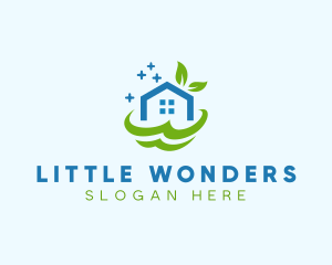 Fresh Clean Eco Home logo design