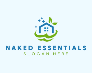 Fresh Clean Eco Home logo design