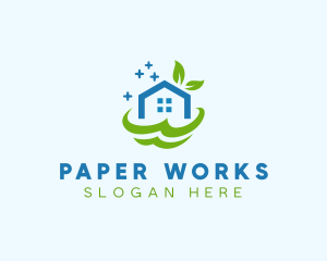 Fresh Clean Eco Home logo design