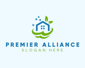 Fresh Clean Eco Home logo design