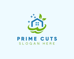 Fresh Clean Eco Home logo design