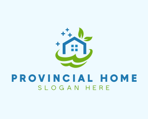 Fresh Clean Eco Home logo design