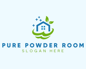 Fresh Clean Eco Home logo design