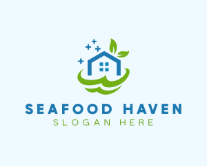 Fresh Clean Eco Home logo design